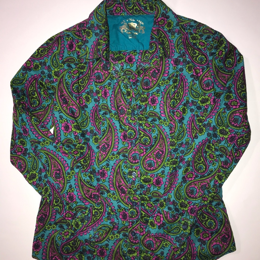 Us Polo Assn. vintage button up shirt